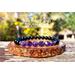 Faceted Empath Protection Amethyst and Black Tourmaline Elastic Bracelet by Rock My Zen